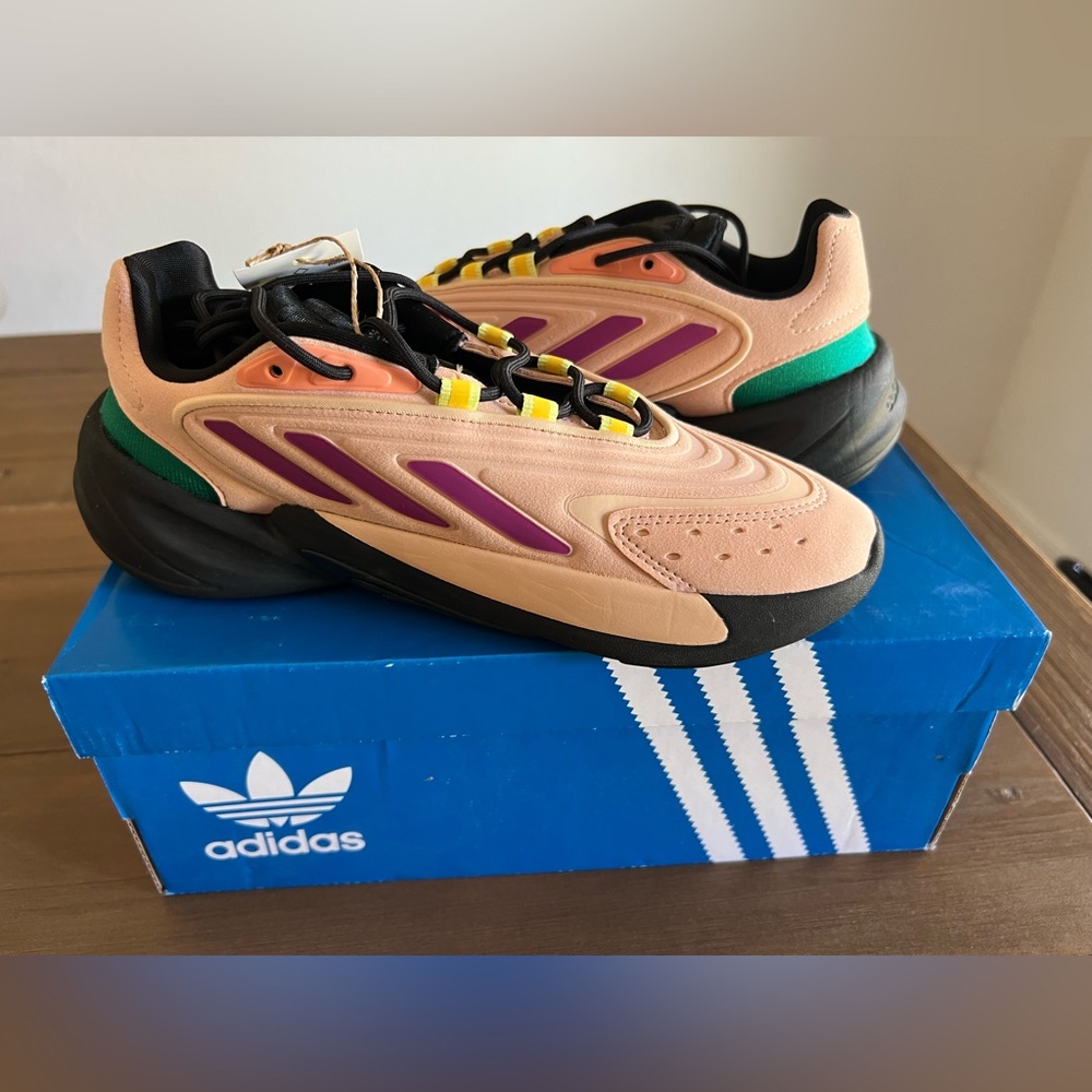 adidas Originals Ozelia "Halo Blush/Sonic Fuchsia/Core Black" Women's Shoe